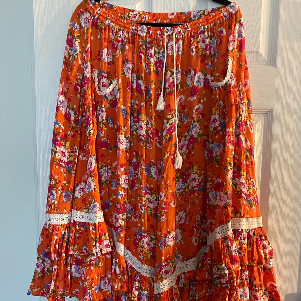 **SOLD** Spell Revolver Maxi Skirt